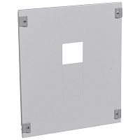 Лицевая панель металлическая XL³ 400 - для 1 DPX 250/630 (400 A) с блоком УЗО - вертикальный монтаж - высота 600 мм | код 020323 |  Legrand